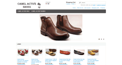 Desktop Screenshot of camelactiveshoes.com
